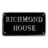 Polished Aluminium Rectangle House Sign 50 x 35cm