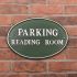 Polished Aluminium Oval House Sign 40.5 x 28cm