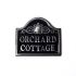 Polished Aluminium Bridge House Sign 19 x 17cm