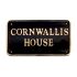 Brass Rectangle House Sign 30 x 17.5cm