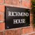 Granite House Sign 35.5 x 20cm 2 Line