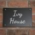 Granite House Sign 30.5 x 20cm 2 Line