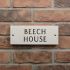 Portland Stone House Sign 25.5 x 10cm 2 Line