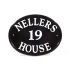 Black Aluminium Oval House Sign 33 x 25cm