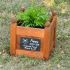 Pet Memorial Planter Small, with Slate Plaque