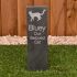 Memorial Stake - Smooth Slate, Large 46 x 10cm