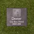 Slate Pet Photo Plaque, Large 23 x 20.5cm