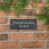 Rustic Slate House Sign 25.5 x 10cm 2 Line