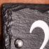 Rustic Slate House Number 14 x 10cm 2 Digit