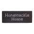 Rustic Slate House Sign 25.5 x 10cm 2 Line