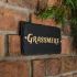 Rustic Slate House Sign 25.5 x 10cm 1 Line