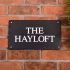 Rustic Slate House Sign 35.5 x 20cm 2 Line